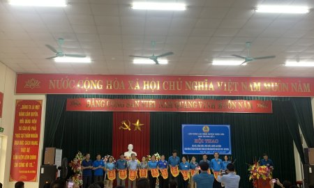 Công đoàn xã Đồng Tiến tham gia Hội thao cán bộ, công chức, viên chức, người lao động tại cụm thi đấu số 3 do Liên đoàn lao động huyện Triệu Sơn tổ chức