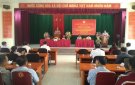 Các Tổ đại biểu HĐND huyện khóa XVIII tiếp xúc cử tri trước kỳ họp thứ 14 tại xã Thọ Thế, Đồng Tiến, thị trấn Nưa.